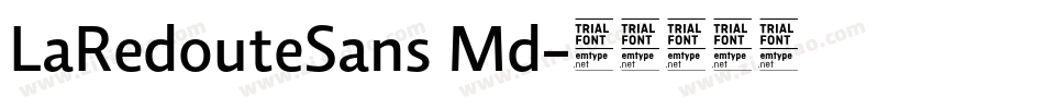 LaRedouteSans Md字体转换